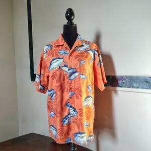 Hawaiian Columbia Mens Sportswear Size Medium/ T401